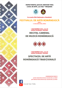 AFIȘ „FESTIVAL DE ARTĂ ROMÂNEASCĂ” ed.I