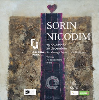 Afis_ Expozitie personala Sorin Nicodim